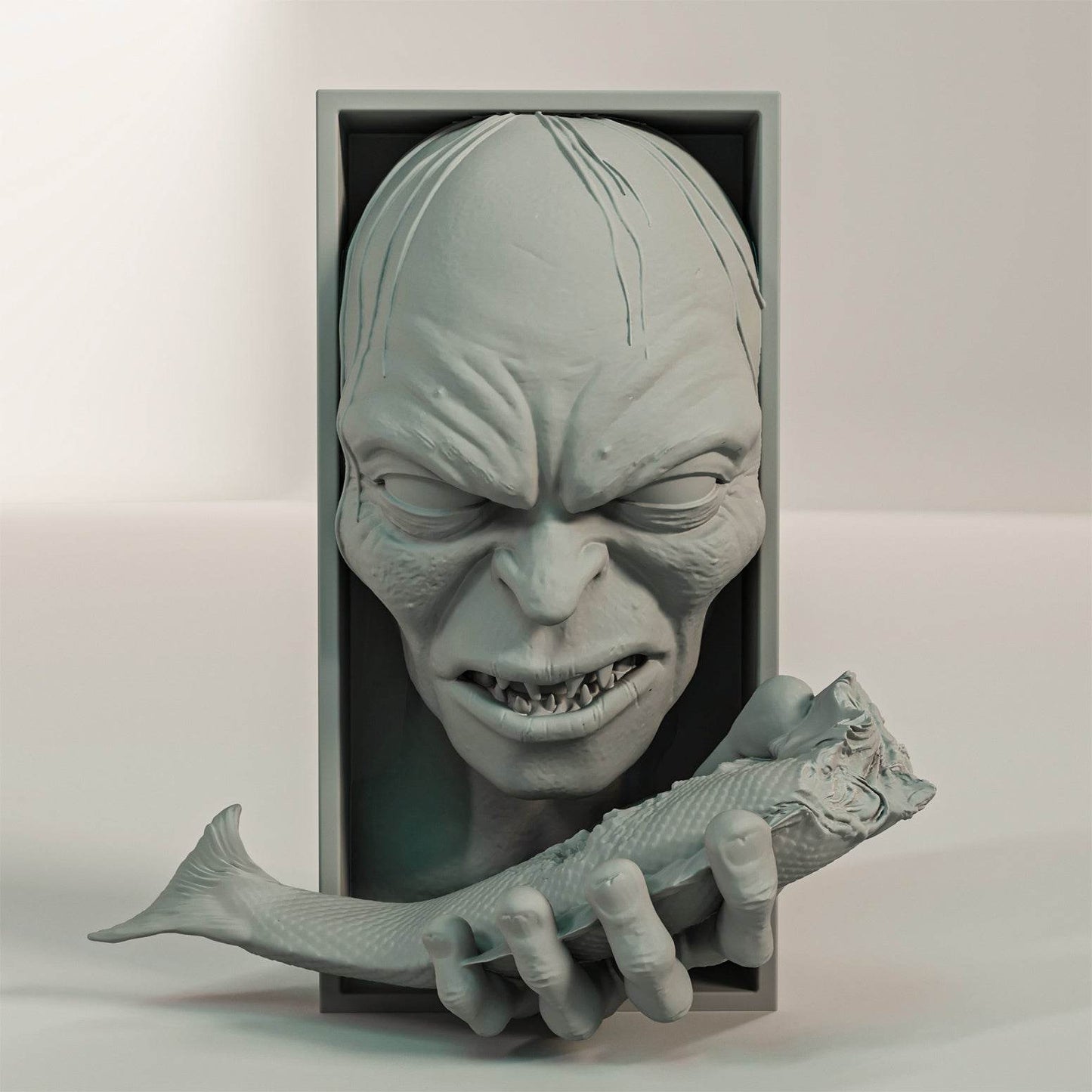 LotR Gollum Book Nook - Kiwi Tabletop