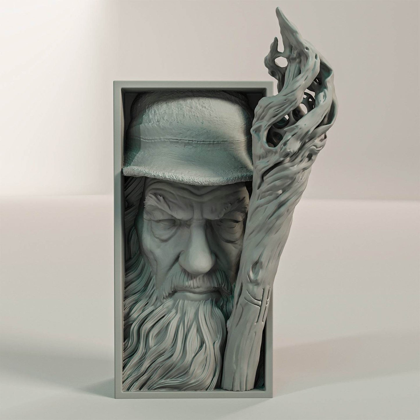 LotR Gandalf Book Nook - Kiwi Tabletop
