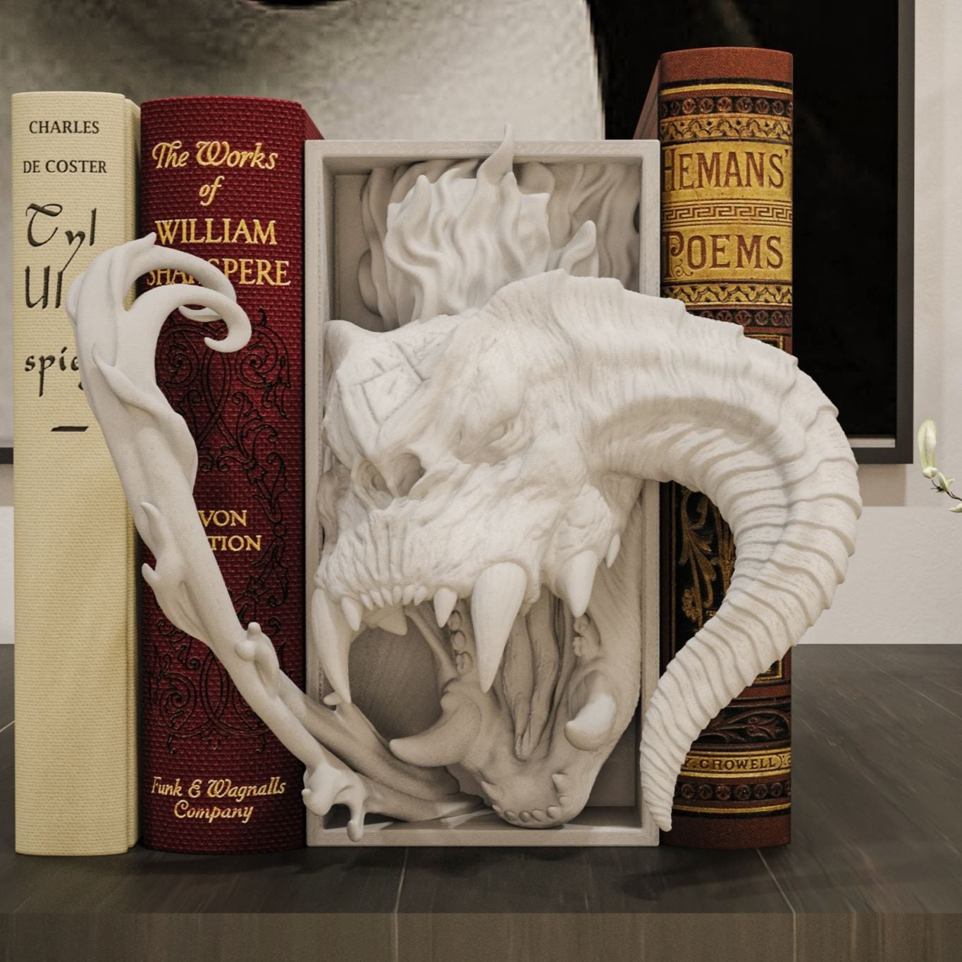 LotR Balrog Book Nook