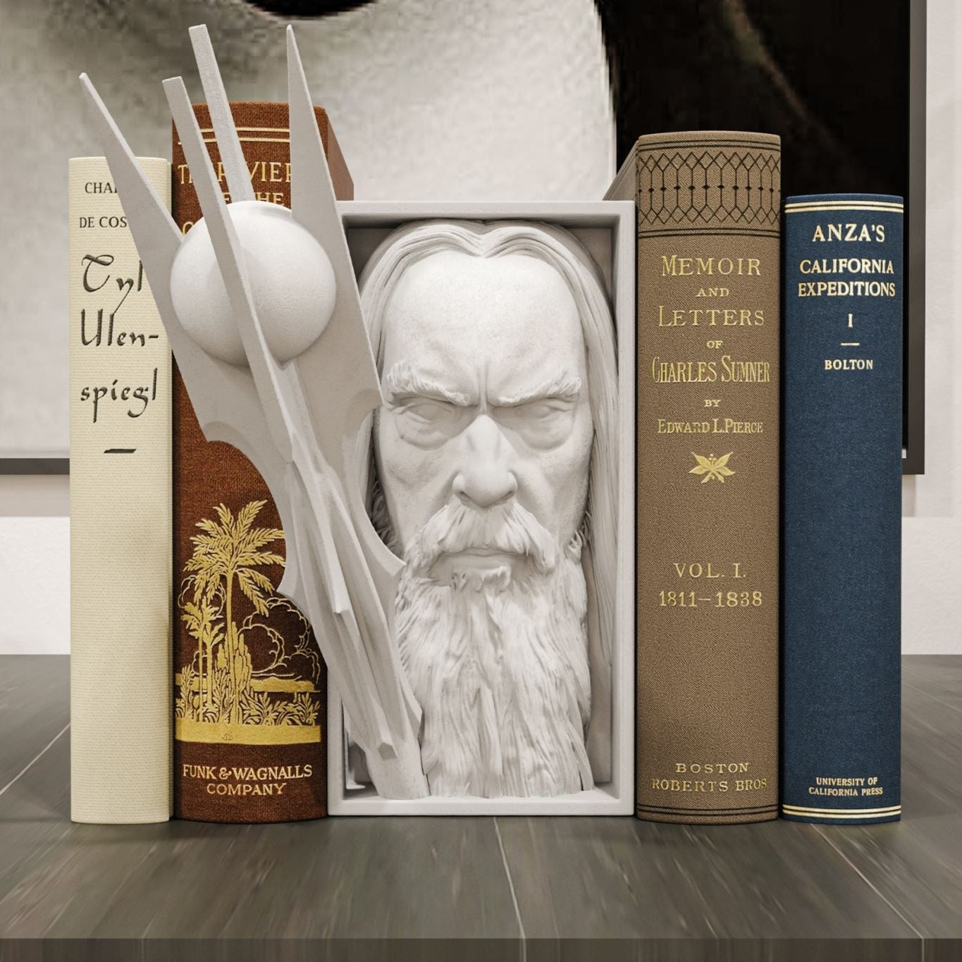 LotR Saruman Book Nook