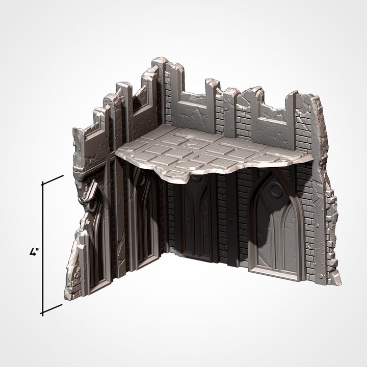 40K Ruins - Classic Sizes