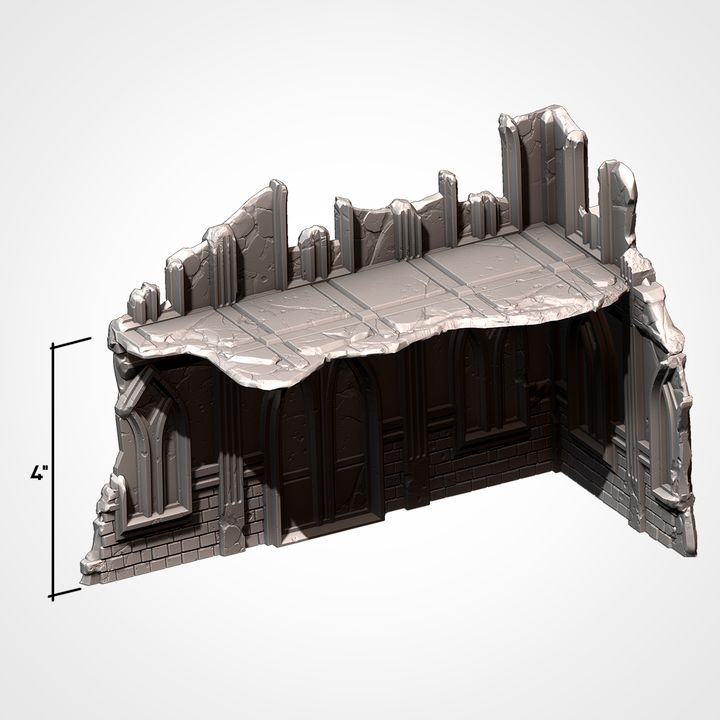 40K Ruins - Classic Sizes