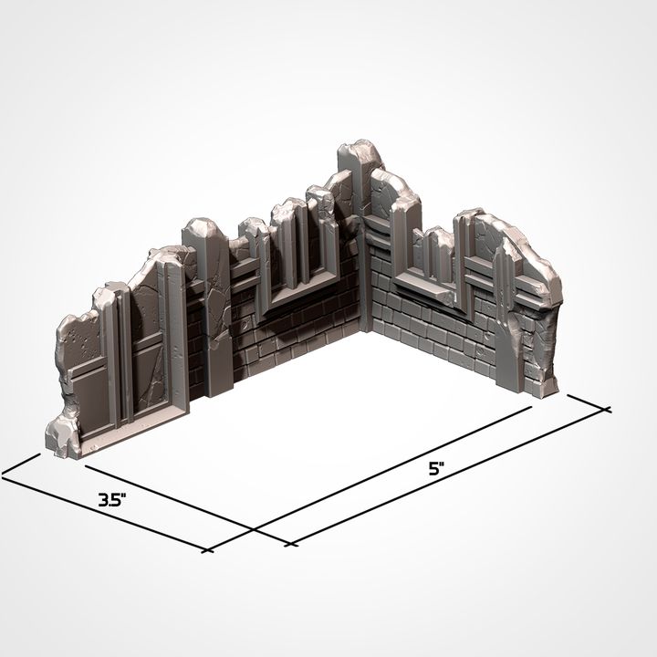 40K Ruins - Classic Sizes