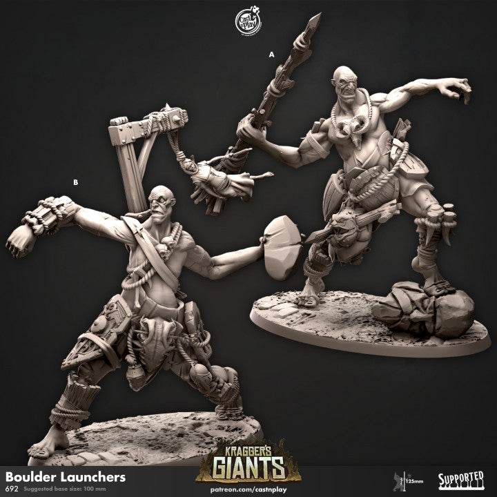 Boulder Launchers - Kiwi Tabletop