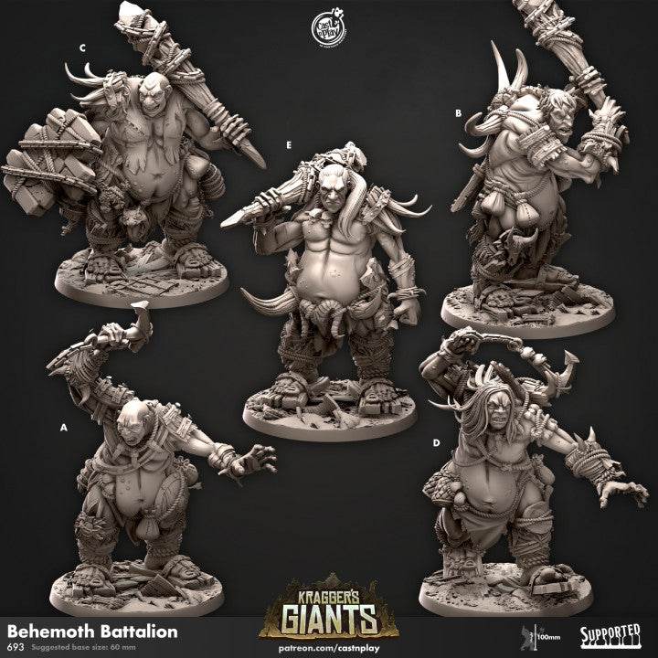 Behemoth Battalion Giants - Kiwi Tabletop