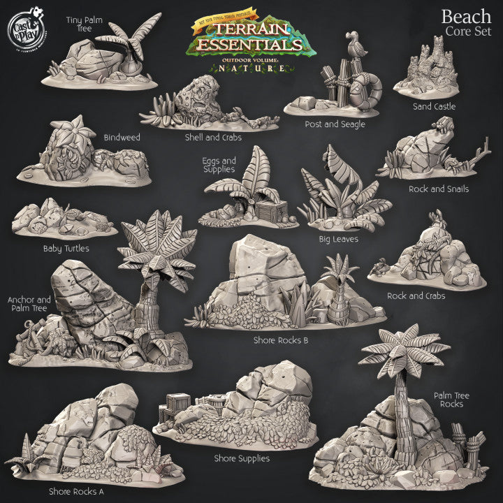 Beach Terrain Set