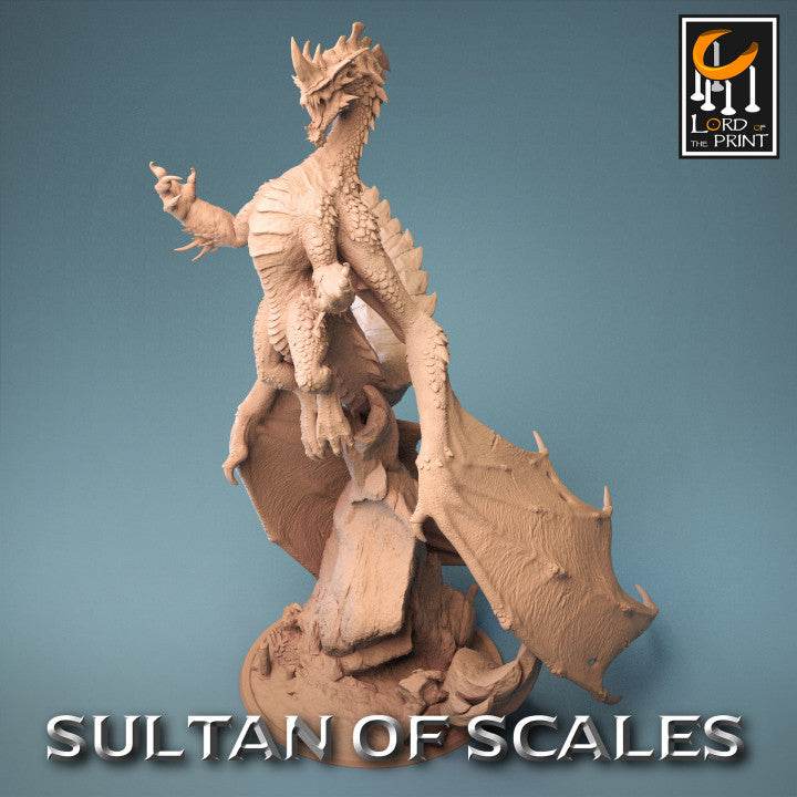 Legendary Chromatic Blue Dragon - Kiwi Tabletop