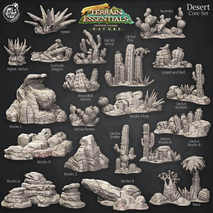 Desert Terrain Set