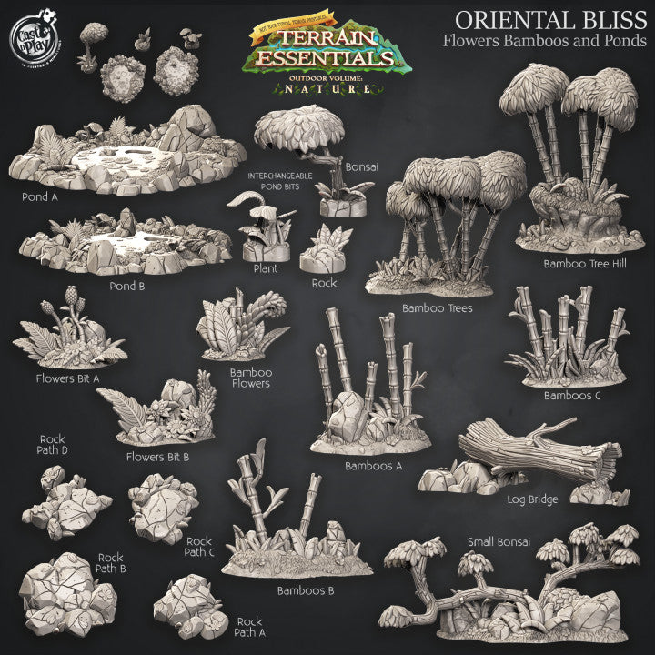 Oriental Bliss Terrain Set