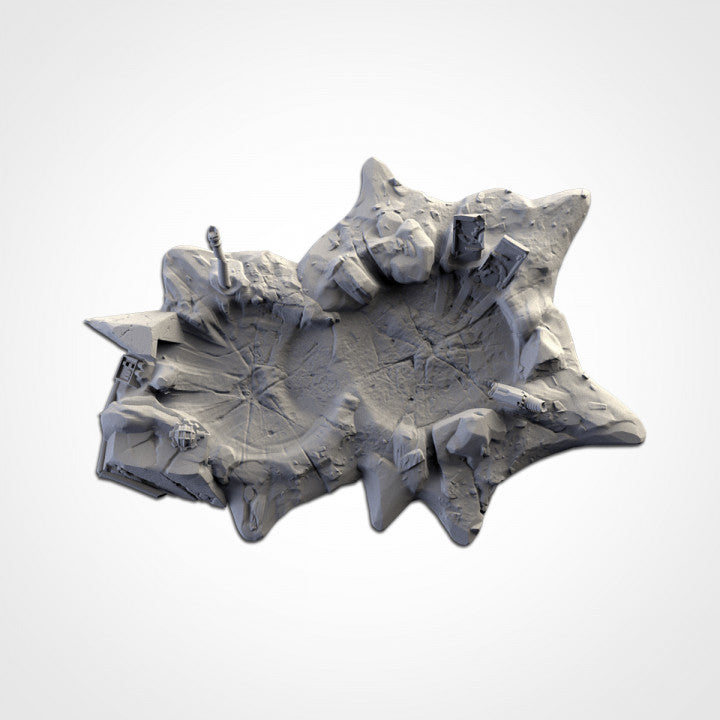 Crater Terrain Set