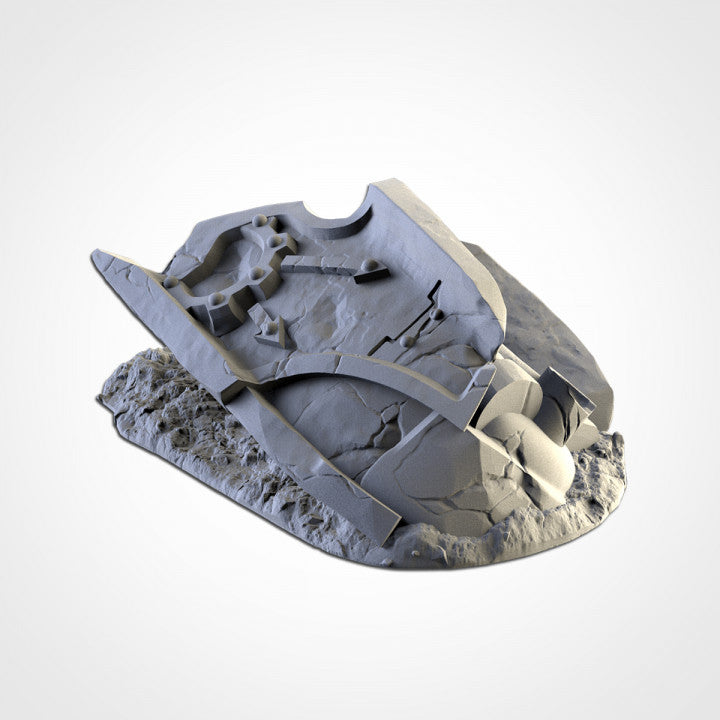 Destroyed Titan Terrain