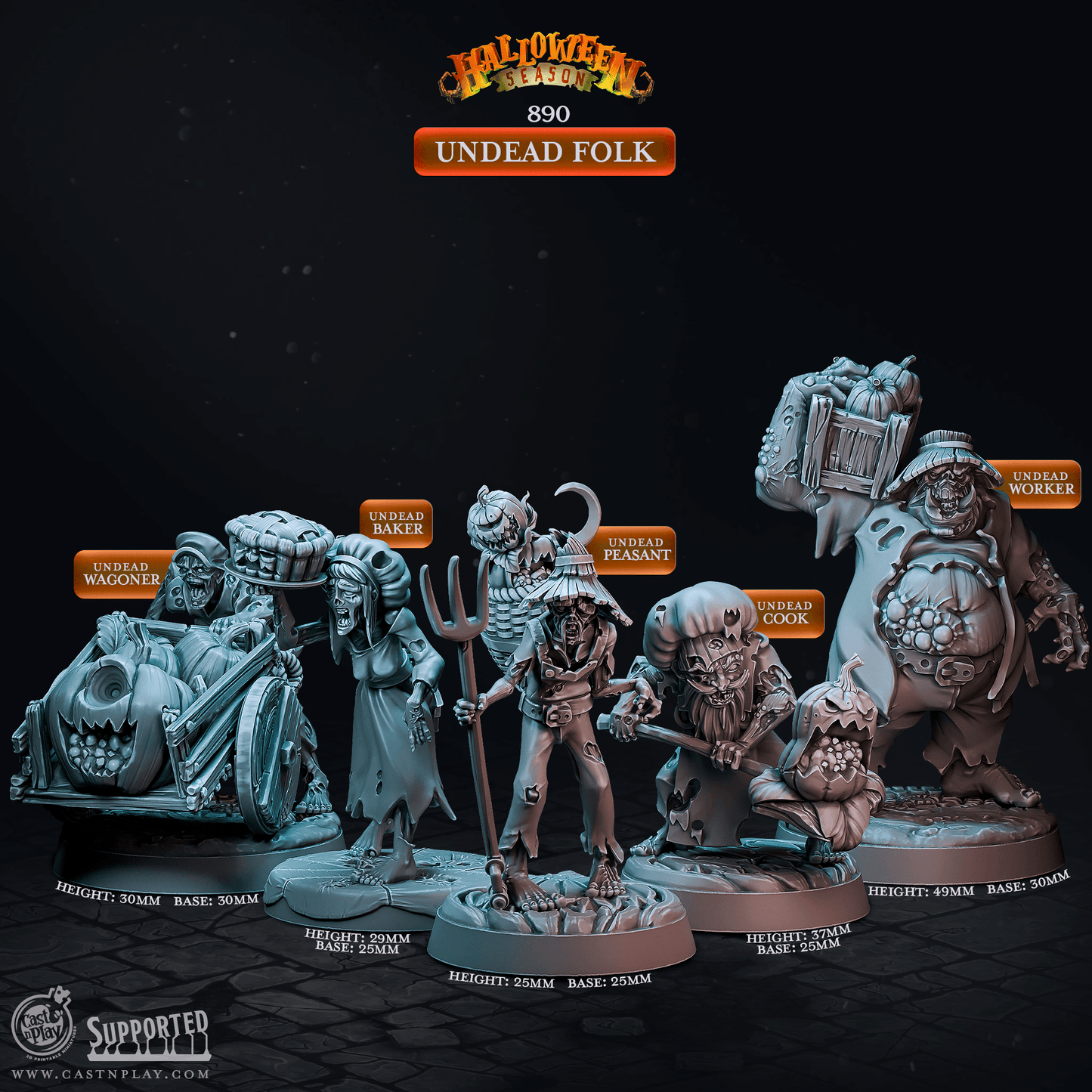 Undead Folk - Kiwi Tabletop