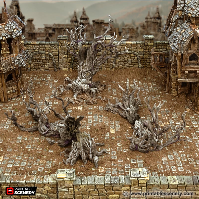 Cities of Ramshackle and Ruin - Blasted Trees