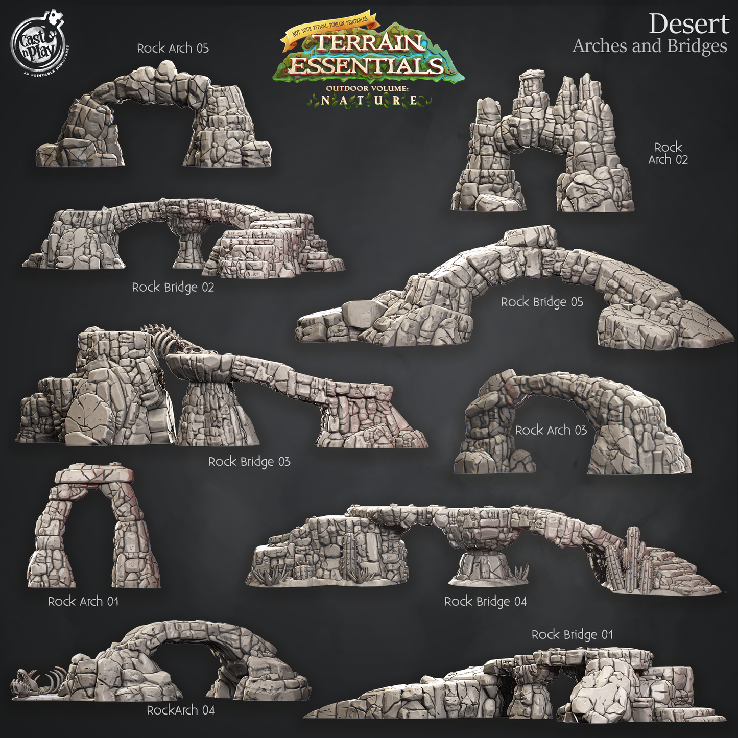 Desert Arches and Bridges
