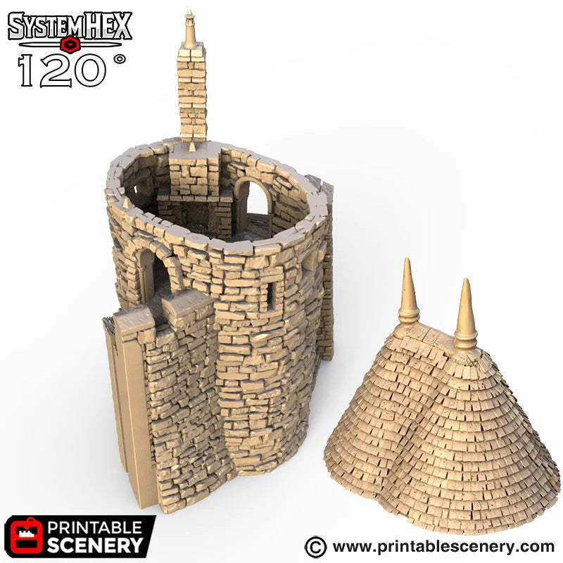 HEX Castle Oval Bastion
