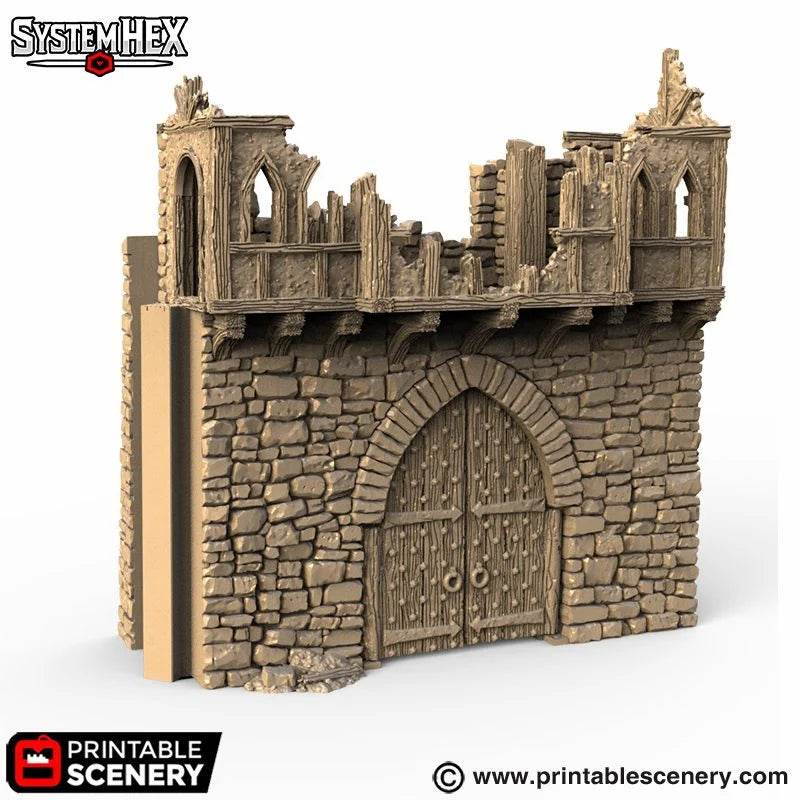 HEX Ruined Gatehouse - Kiwi Tabletop