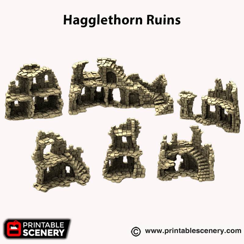 Hagglethorn Hollow - Ancient Ruins - Kiwi Tabletop