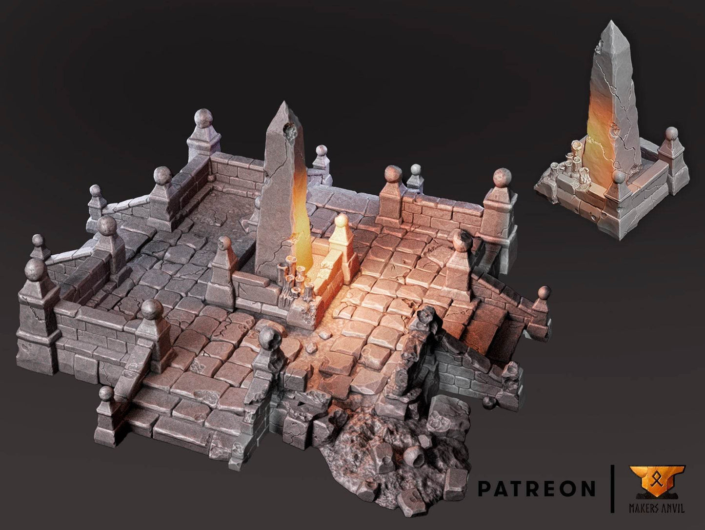 City Ruins - Central Square - Kiwi Tabletop