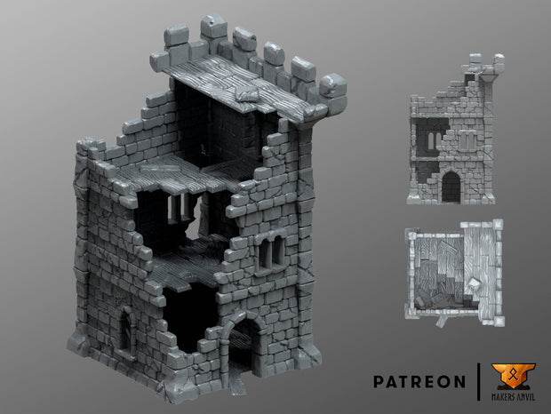 Ruined Tower - Kiwi Tabletop