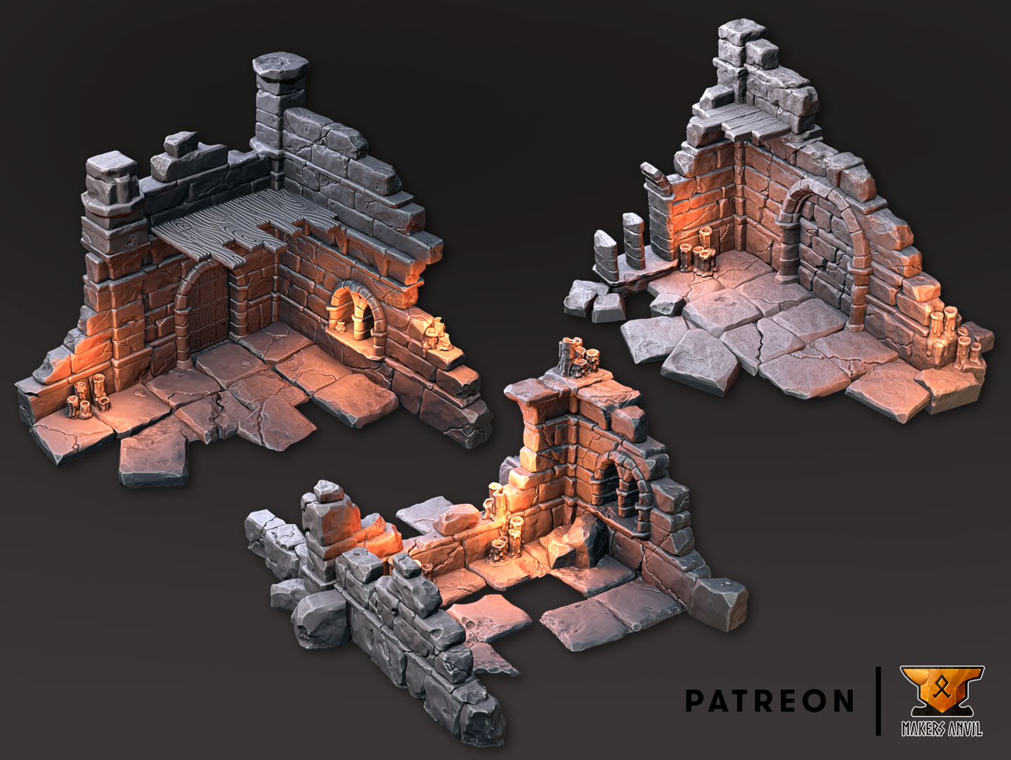 Ruins of Whispers - Ruined Buildings