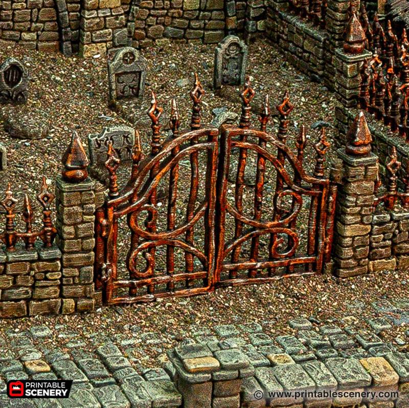 Cities of Ramshackle and Ruin - Graveyard - Kiwi Tabletop