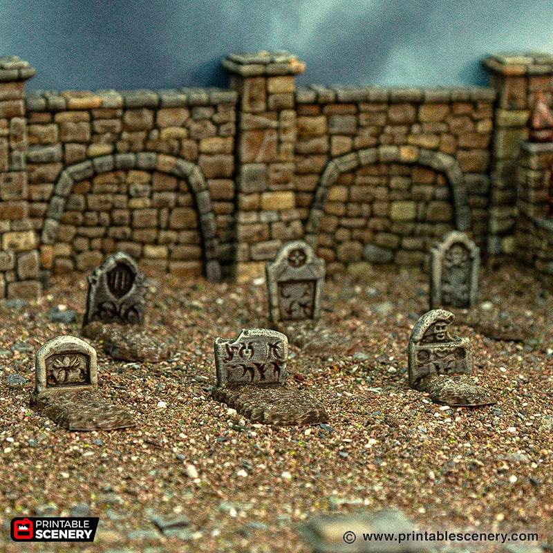 Cities of Ramshackle and Ruin - Graveyard - Kiwi Tabletop