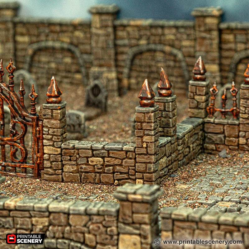 Cities of Ramshackle and Ruin - Graveyard - Kiwi Tabletop