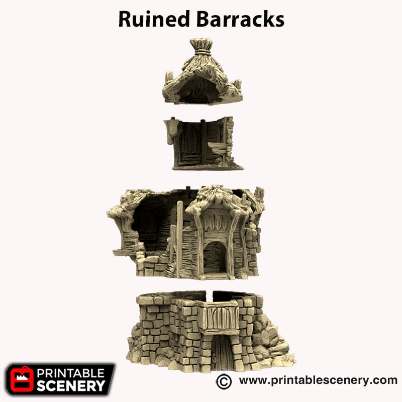Hagglethorn Hollow - Ruined Barracks