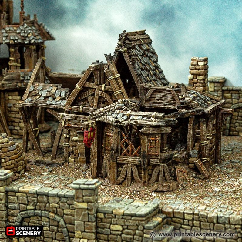 Cities of Ramshackle and Ruin - Ruined City Blacksmith