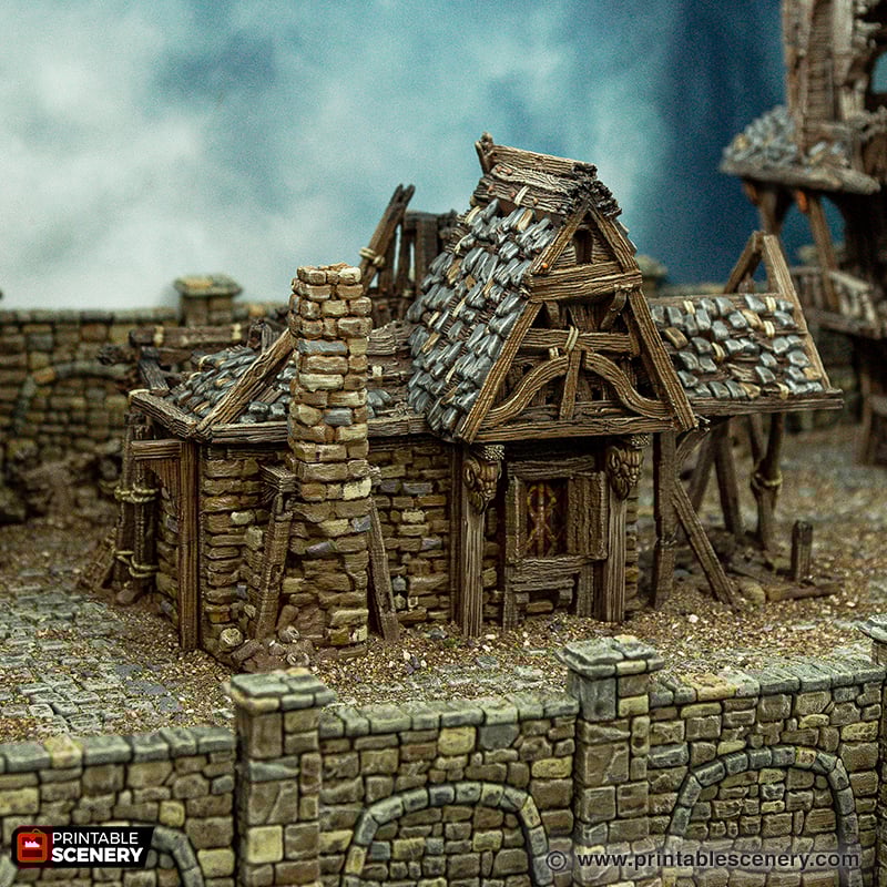 Cities of Ramshackle and Ruin - Ruined City Blacksmith