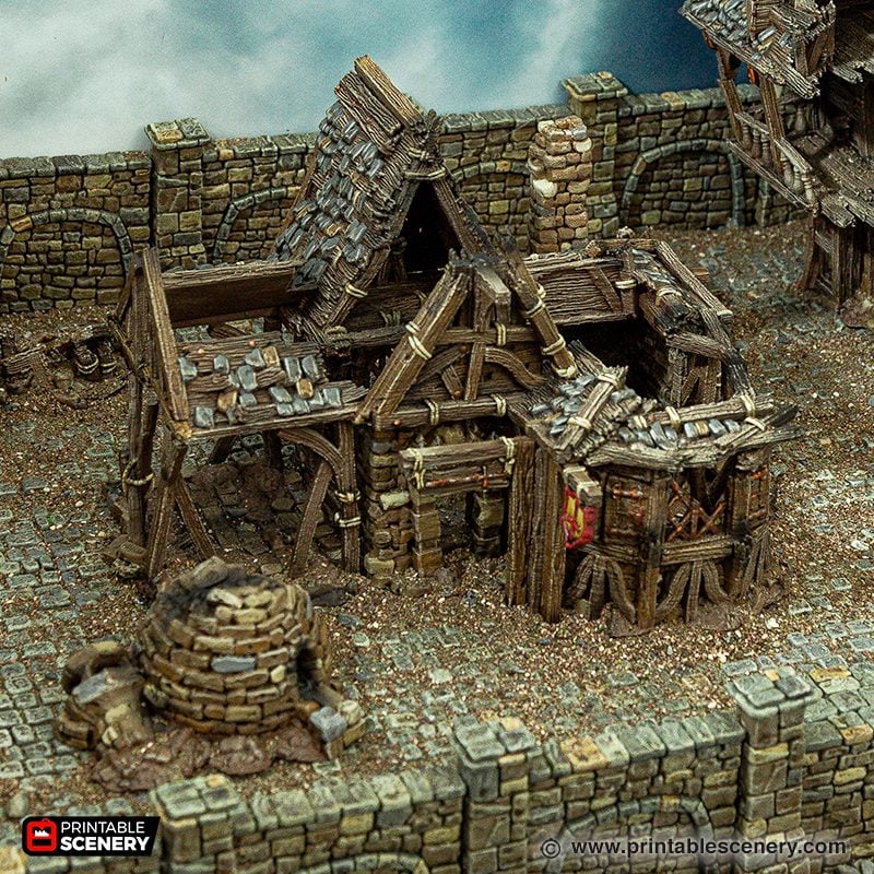 Cities of Ramshackle and Ruin - Ruined City Blacksmith