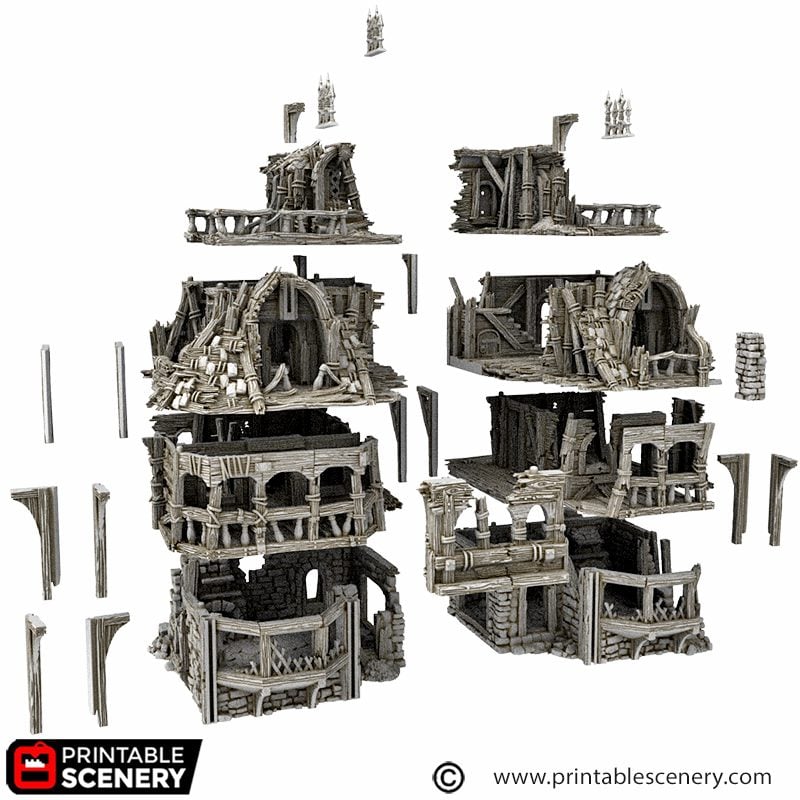Cities of Ramshackle and Ruin - Ruined City Inn