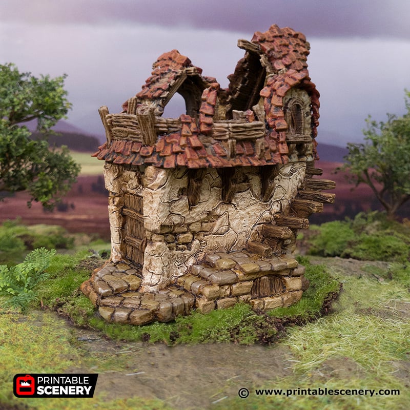 Hagglethorn Hollow - Ruined Cottage