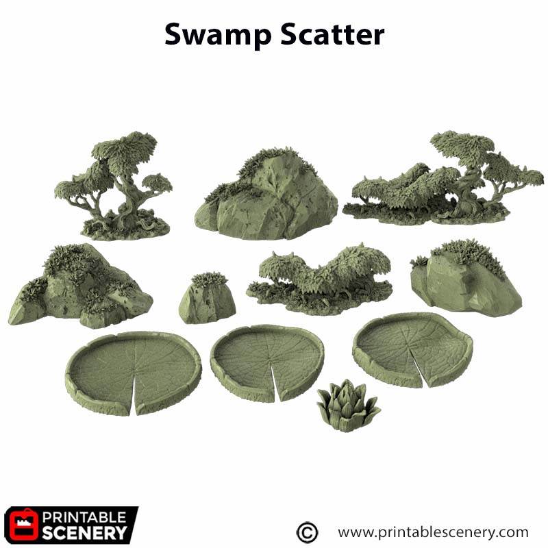 Swamp Scatter - Kiwi Tabletop