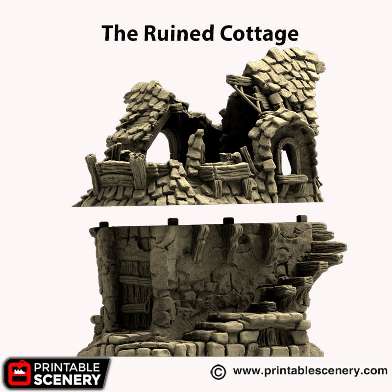Hagglethorn Hollow - Ruined Cottage