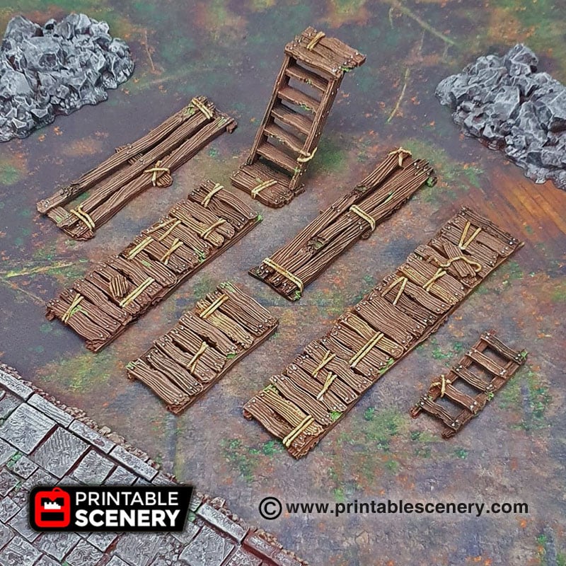 Shadowfey Ruins - Gangways, Stairs & Ladders