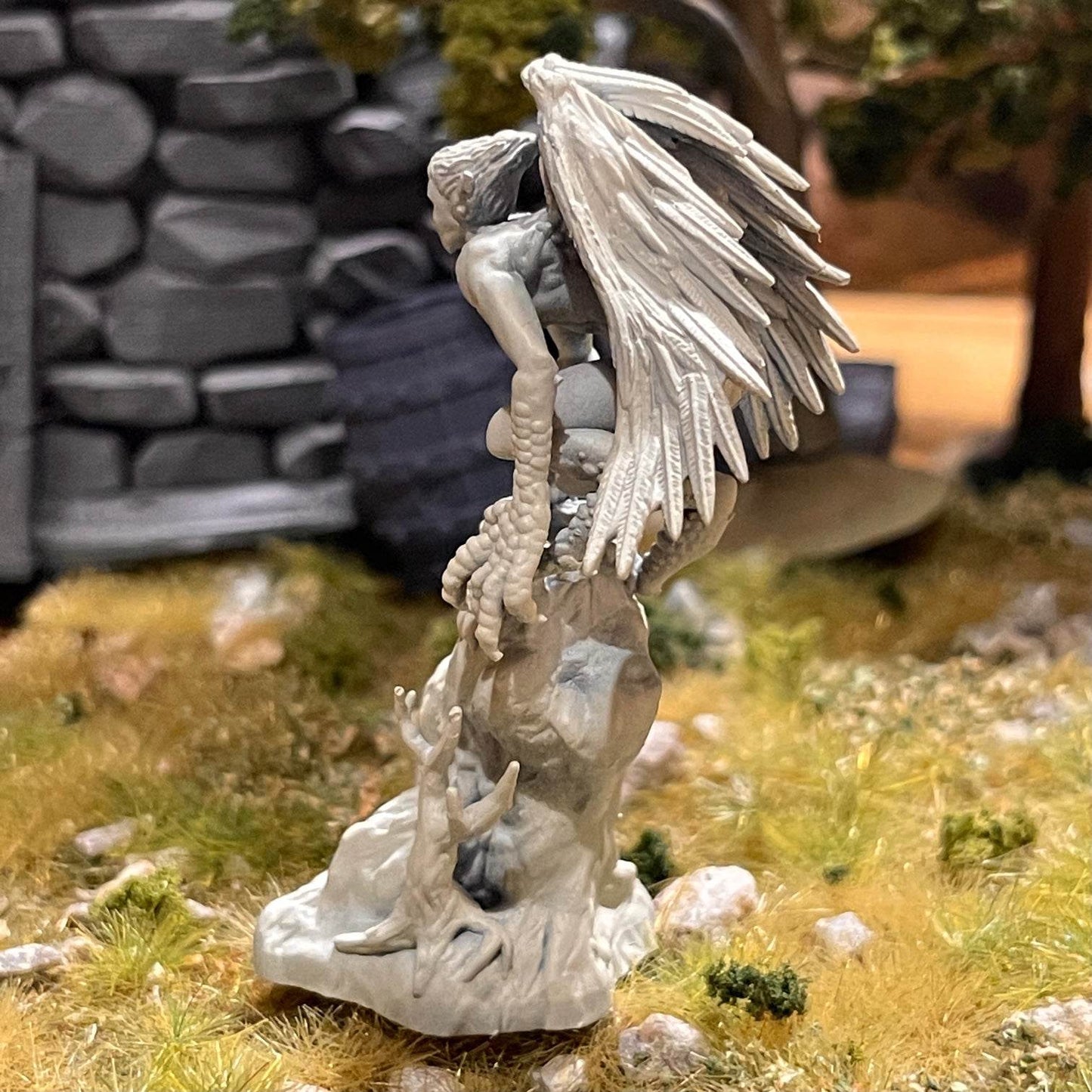 Sitting Harpy - Kiwi Tabletop