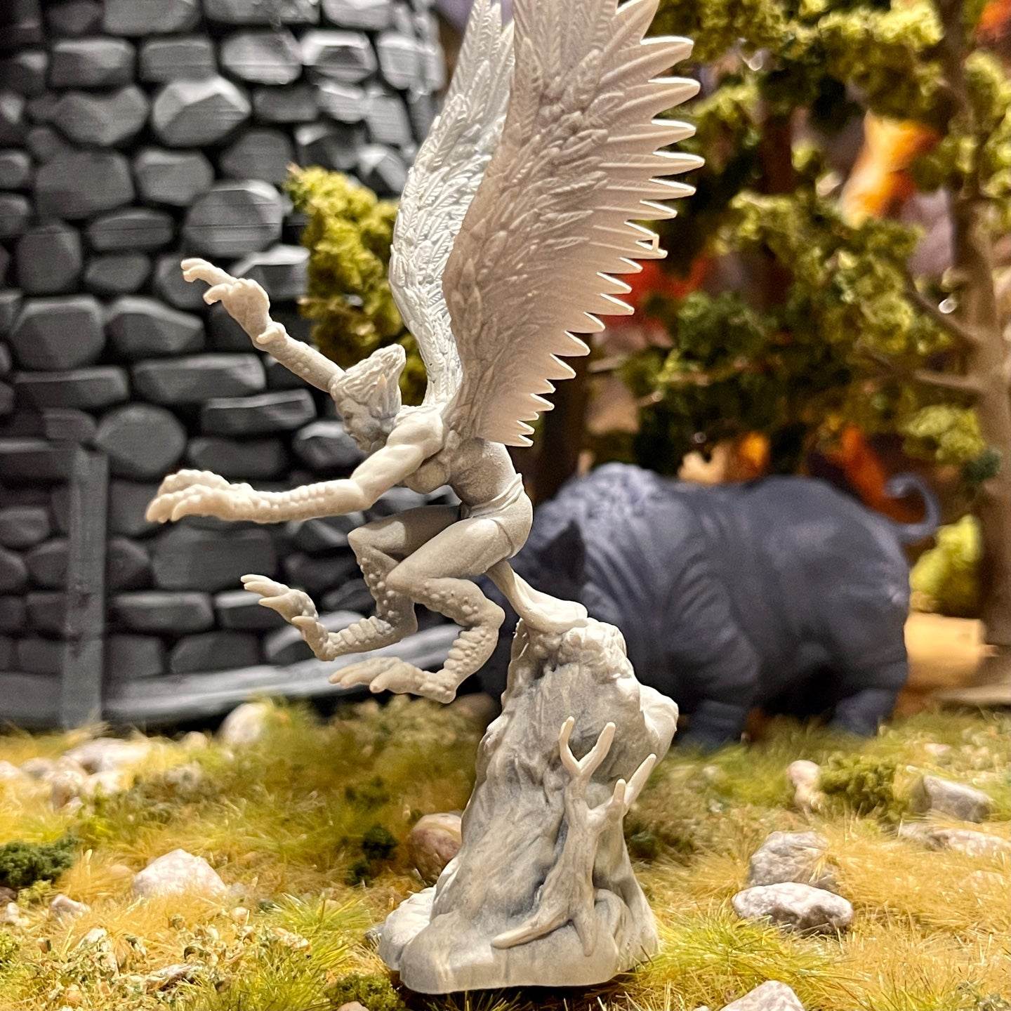 Attacking Harpy - Kiwi Tabletop