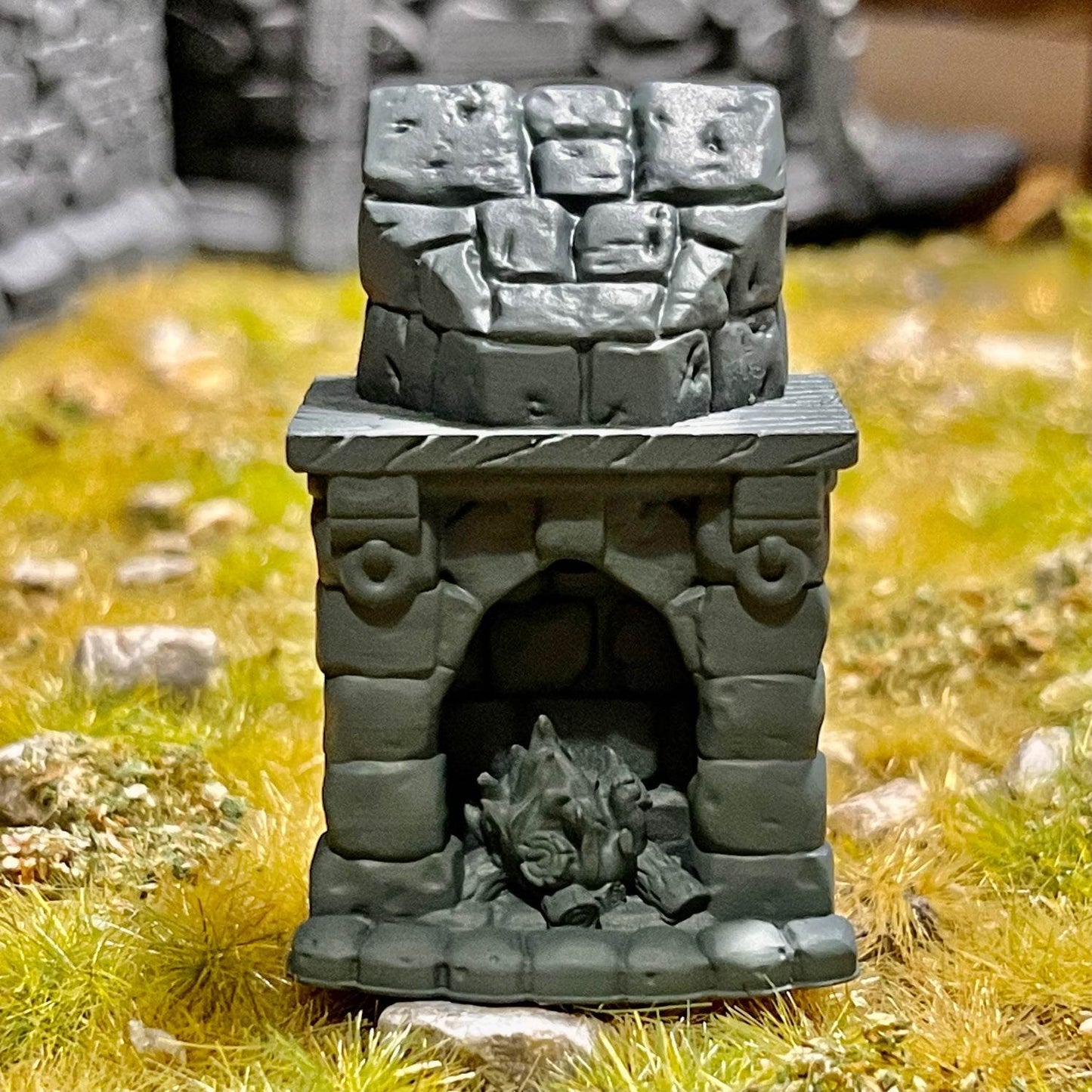 Fireplace with LED light - Kiwi Tabletop