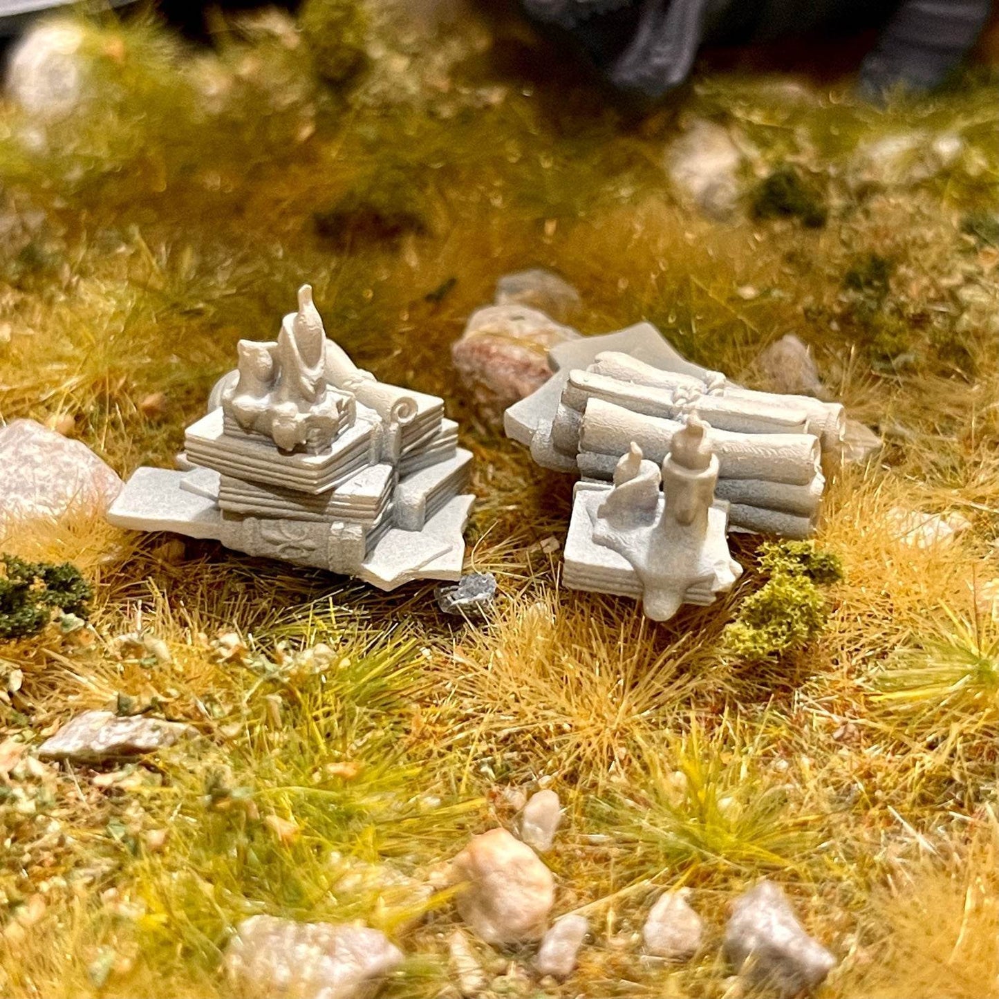 Scroll Piles & Crystal Ball - Kiwi Tabletop