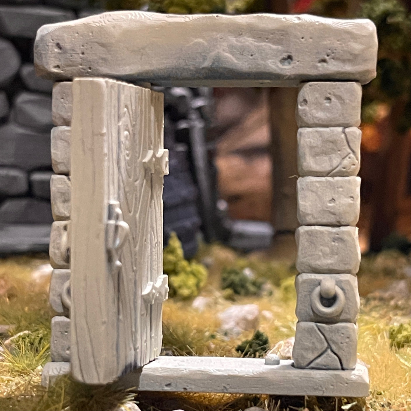 Working Stone Door.