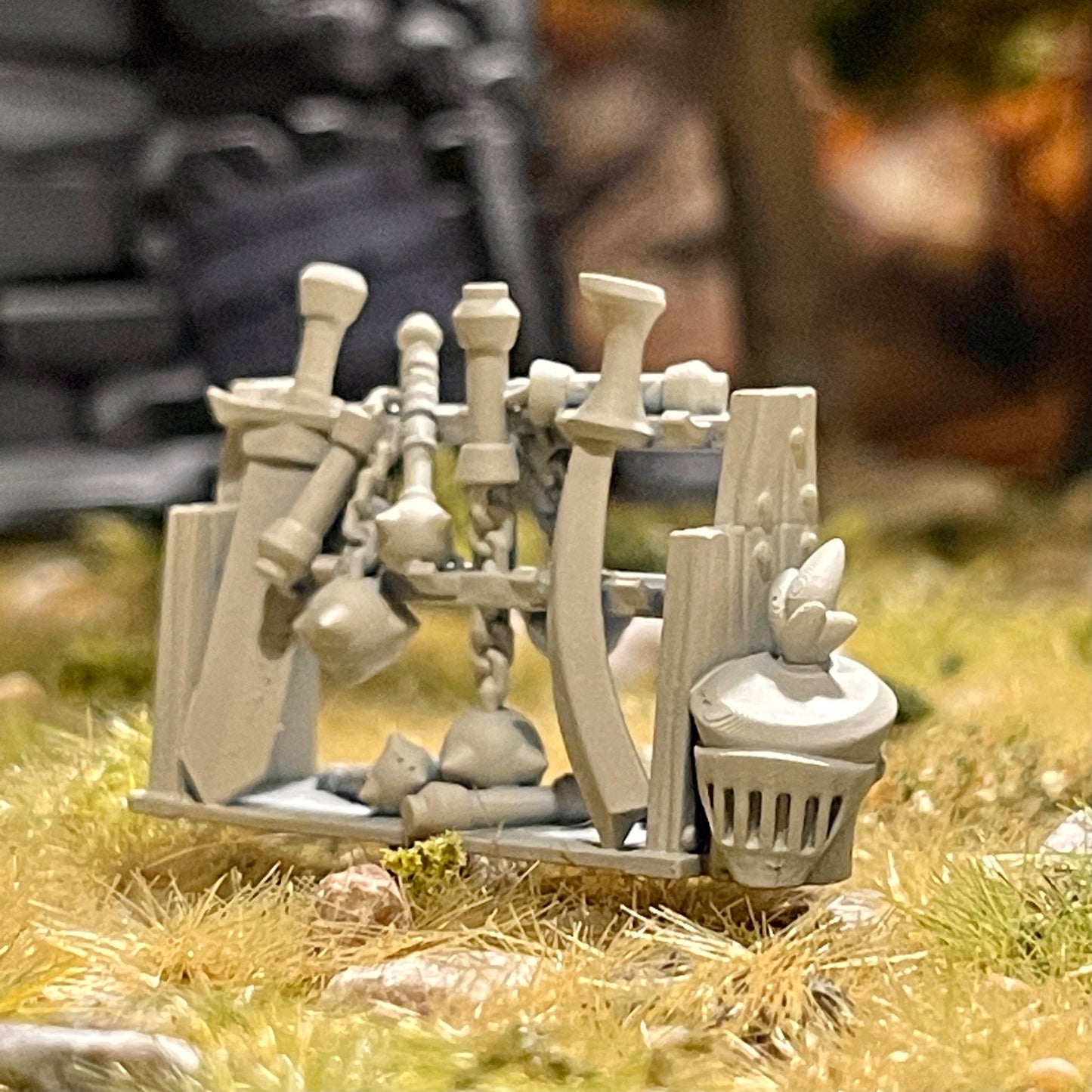 Weapon Racks.