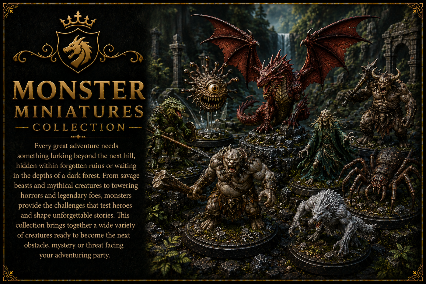 Fantasy Monster Miniatures