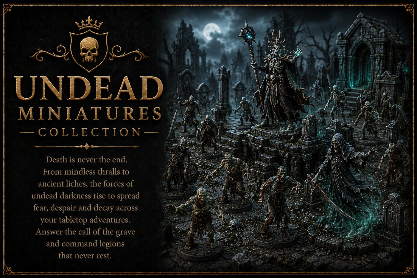 Undead Miniatures – Kiwi Tabletop