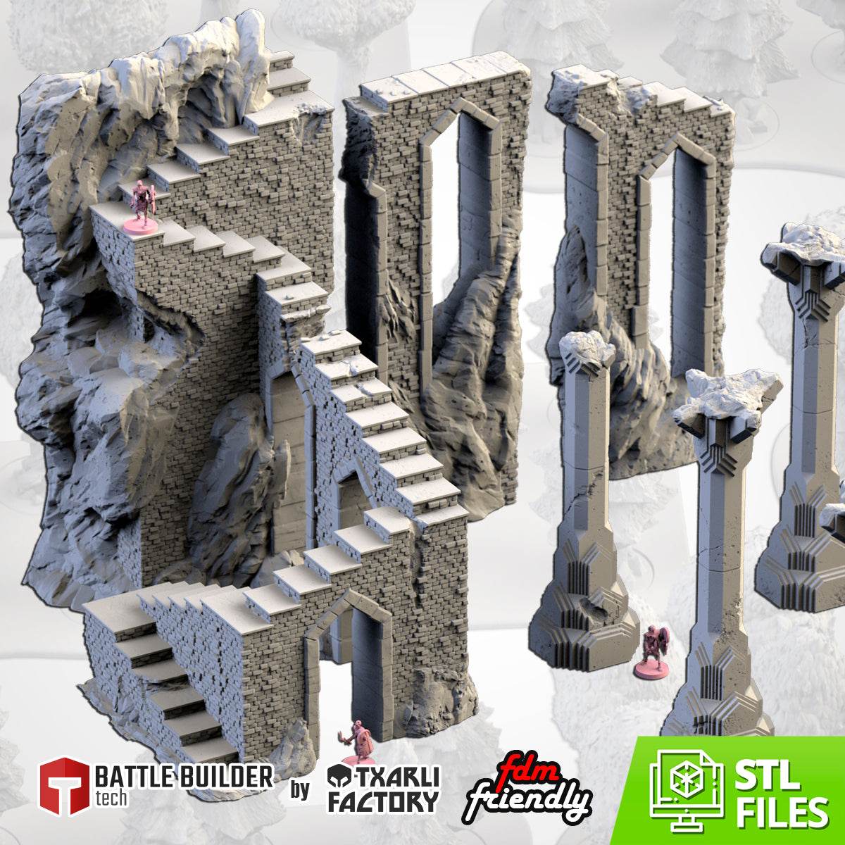 Dwarven Mine of Moria Column set