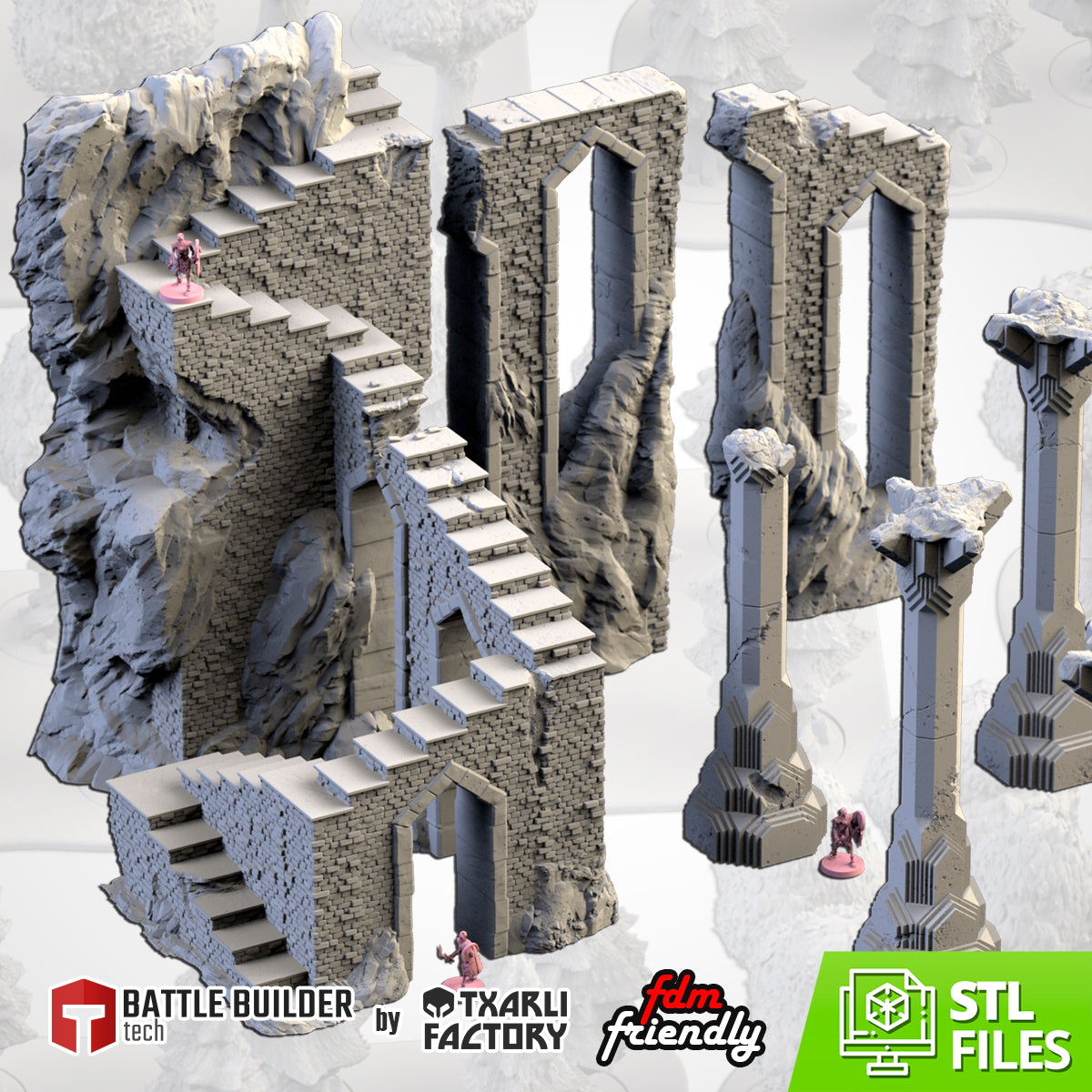Dwarven Mine of Moria Column set