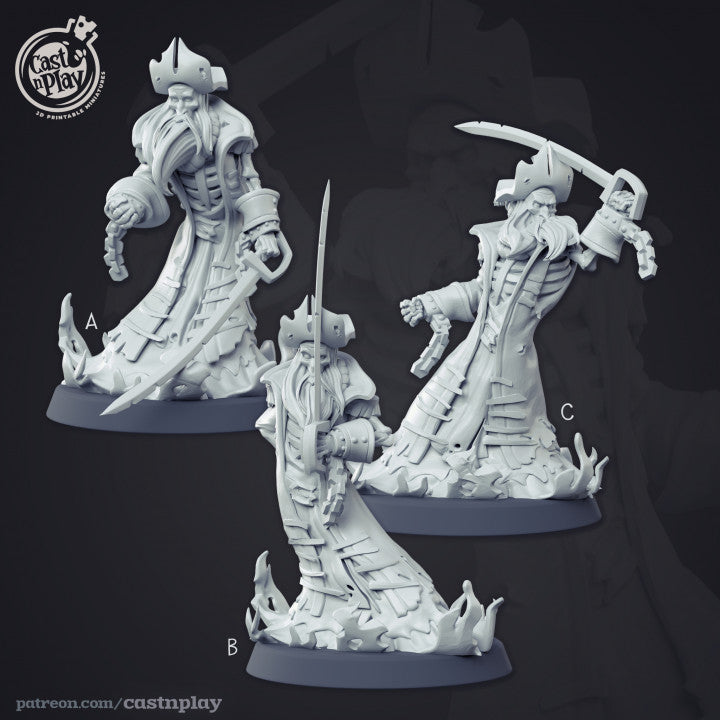 Ghost Pirate Set