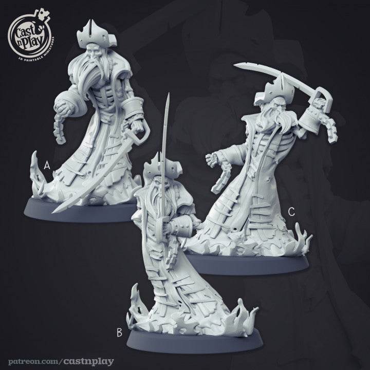 Ghost Pirate Set