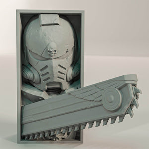 Ultramarines Space Marine Book Nook - Kiwi Tabletop
