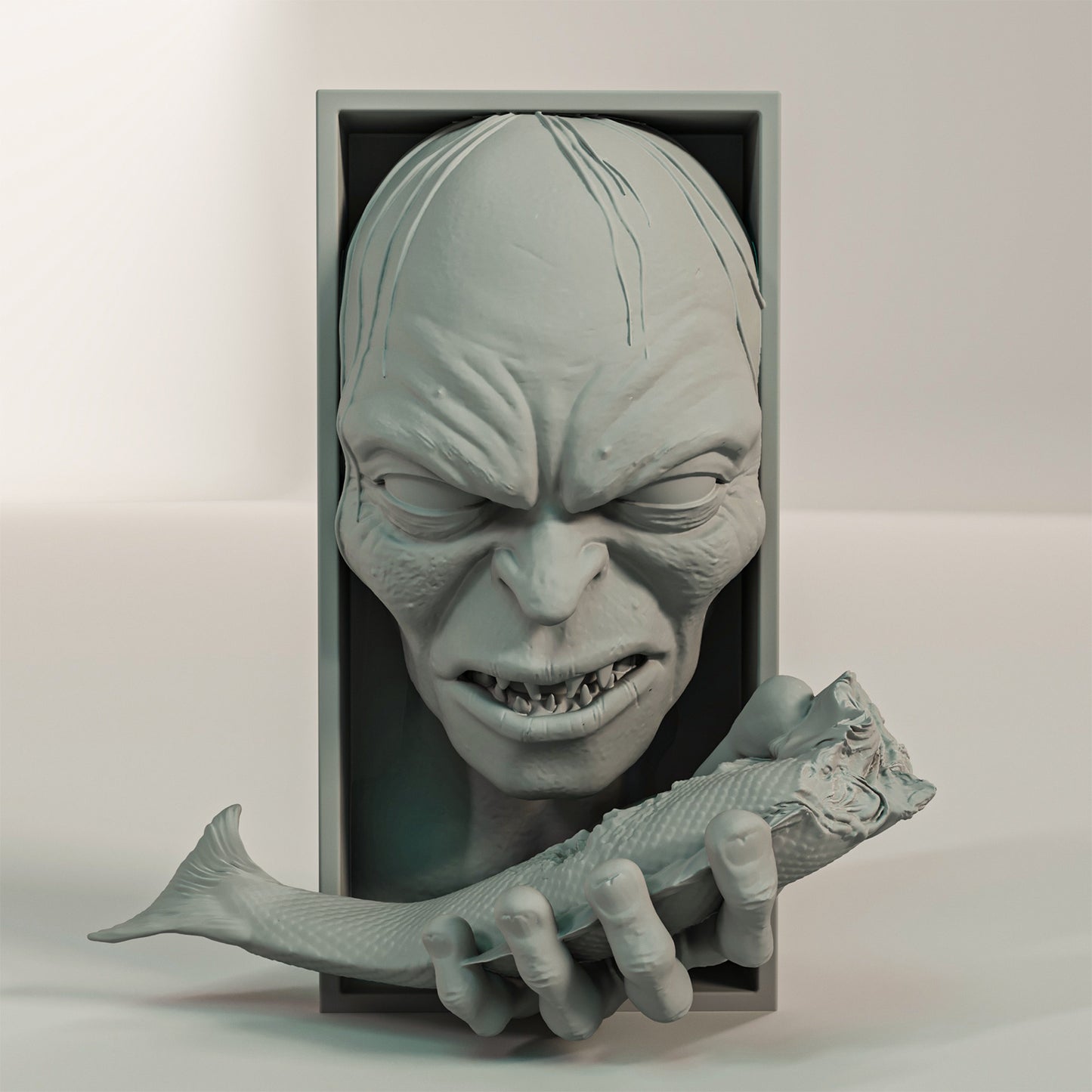 LotR Gollum Book Nook